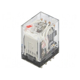 Releu electromagnetic 4PDT 230V 1A | Electronic-mag.ro | Componente Electronice