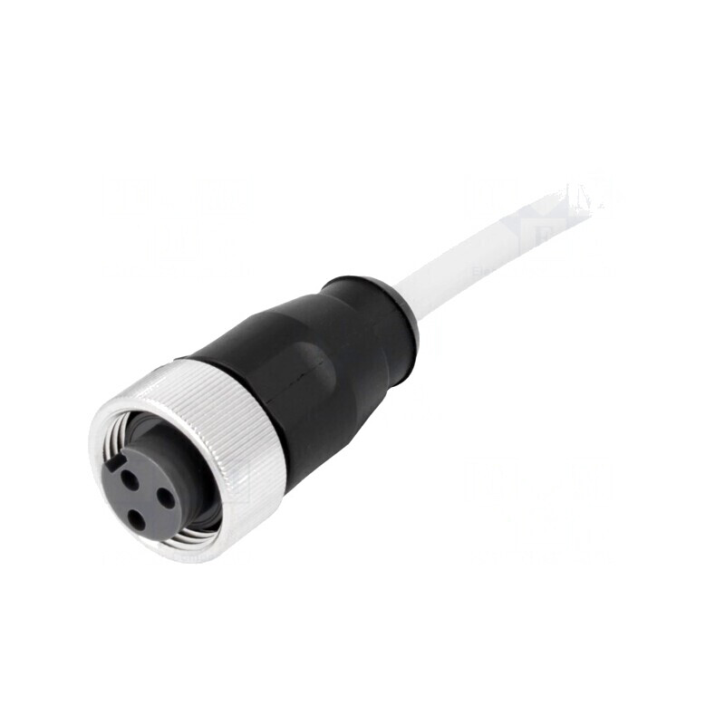 Mufă 7/8 1,5m mamă 3 PIN cu cablu PVC | Electronic-mag.ro | Componente Electronice