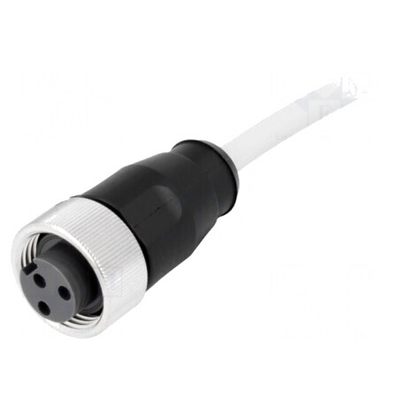 Mufă 7/8 1,5m mamă 3 PIN cu cablu PVC | Electronic-mag.ro | Componente Electronice