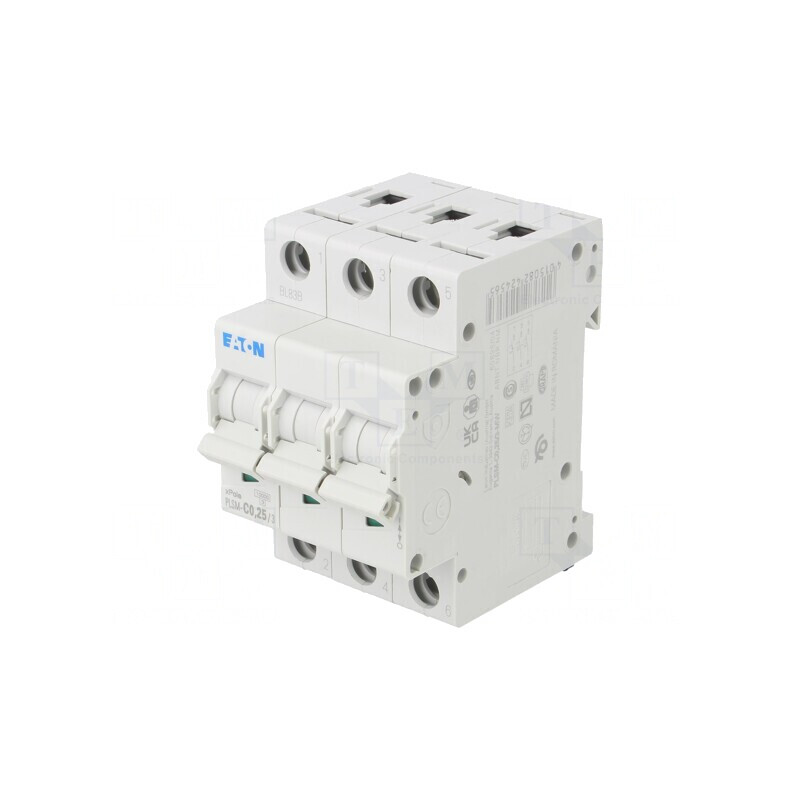 Întrerupător de Supracurent 0,25A 3P 230/400VAC | Electronic-mag.ro | Componente Electronice