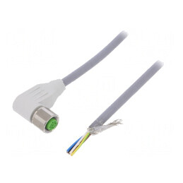Cablu de Conectare M12 5P 3m 60VAC | Electronic-mag.ro | Componente Electronice