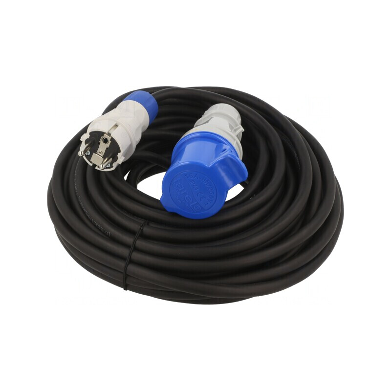 Prelungitor Alimentare 10m Negru 16A 3x2,5mm2 | Electronic-mag.ro | Componente Electronice Prelungitor Alimentare 10m Negru 16A 3x2,5mm2 | Electronic-mag.ro | Componente Electronice