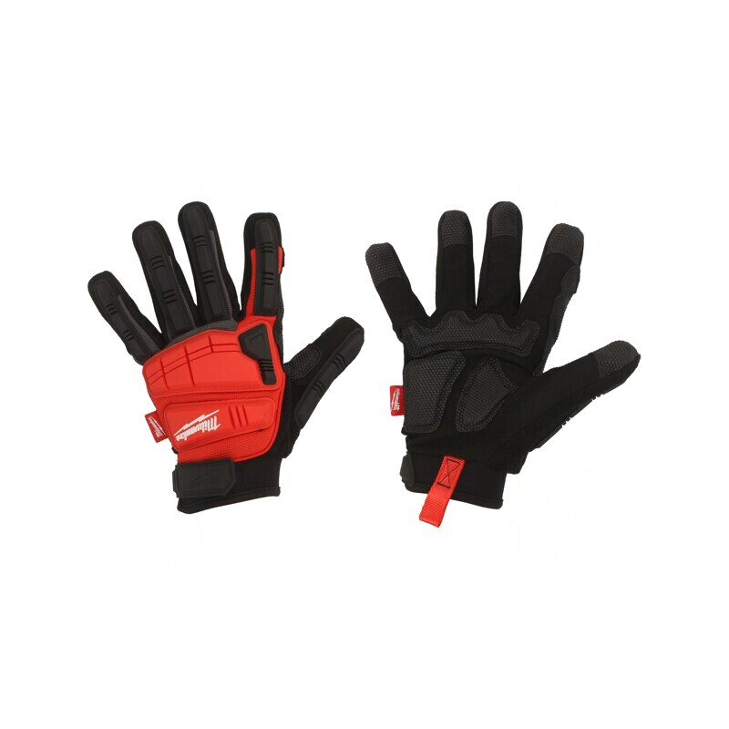 Mănuși de protecție negre/roșii, mărimea L | Electronic-mag.ro | Componente Electronice