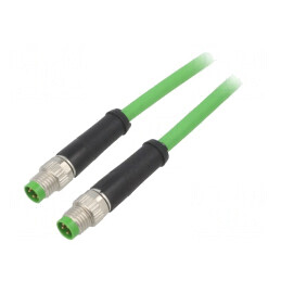 Cablu de Conexiune IP67 3m 4 PIN 50VAC 60VDC 4A | Electronic-mag.ro | Componente Electronice