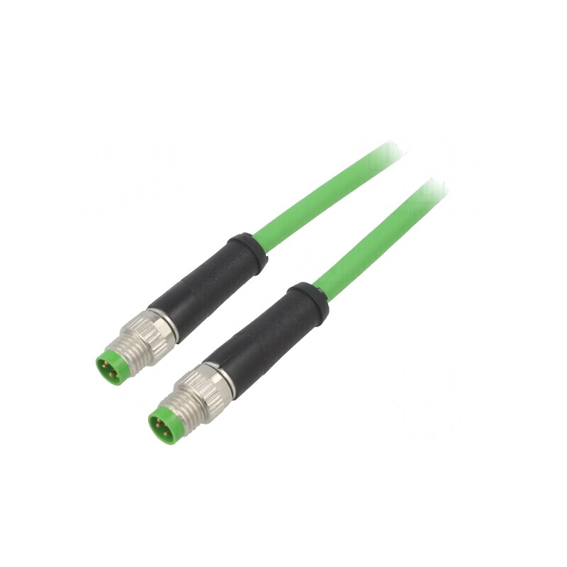 Cablu de Conexiune IP67 3m 4 PIN 50VAC 60VDC 4A | Electronic-mag.ro | Componente Electronice