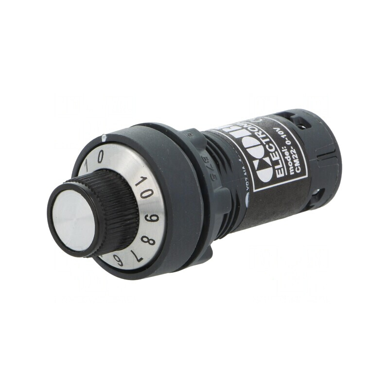 Potentiometru 22mm IP65 0-10V | Electronic-mag.ro | Componente Electronice