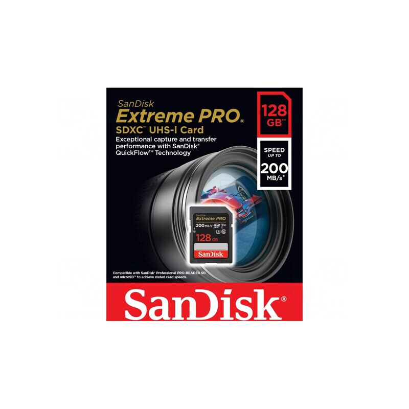 Card de memorie SanDisk Extreme Pro SDXC 128GB 200MB/s | Electronic-mag.ro | Componente Electronice Card de memorie SanDisk Extreme Pro SDXC 128GB 200MB/s | Electronic-mag.ro | Componente Electronice