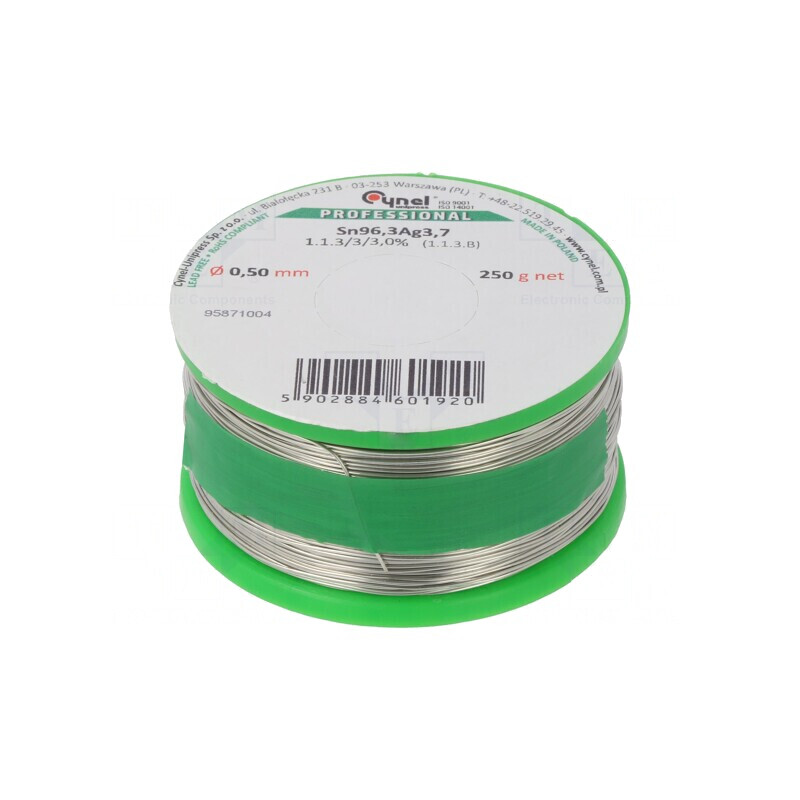 Sârmă de Lipit fără Plumb 0,5mm 0,25kg | Electronic-mag.ro | Componente Electronice