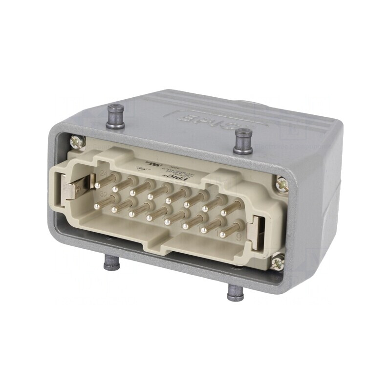 Conector HDC mufă tată EPIC 16A 500V M25 | Electronic-mag.ro | Componente Electronice
