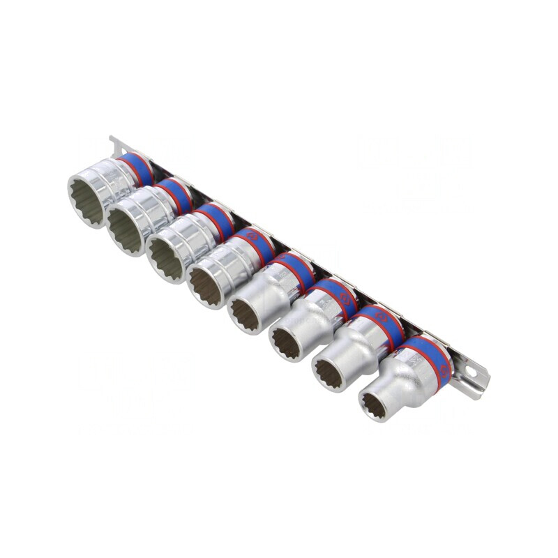 Set Chei Tubulare 12-Puncte 1/2" 8 Buc. | Electronic-mag.ro | Componente Electronice