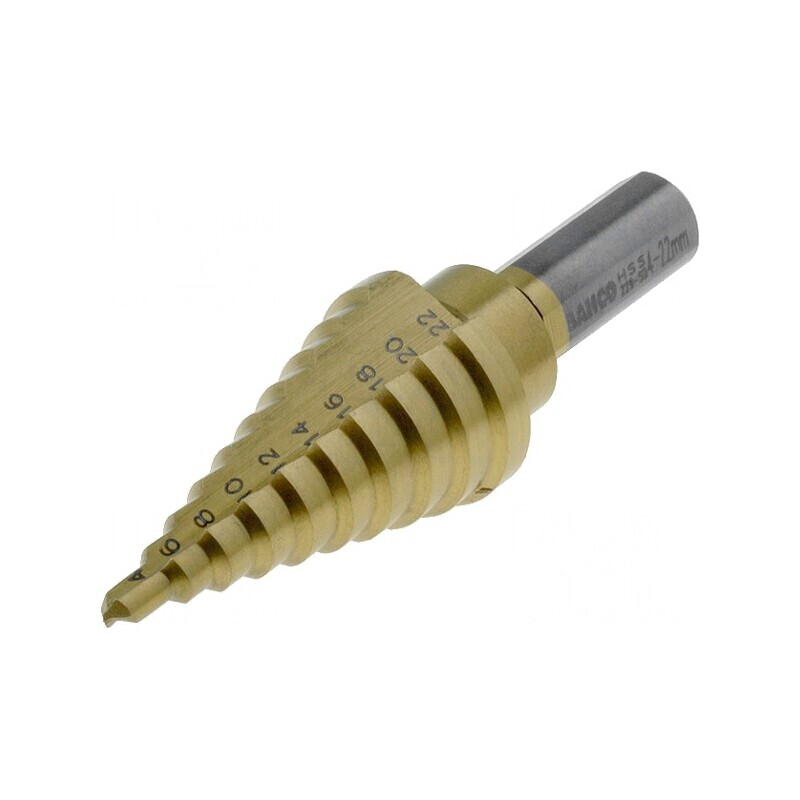 Burghiu Tablă Subțire Ø 4-22mm Pași 10 | Electronic-mag.ro | Componente Electronice Burghiu Tablă Subțire Ø 4-22mm Pași 10 | Electronic-mag.ro | Componente Electronice