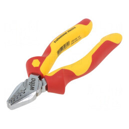Clești izolați de sertizare 145mm 1kVAC 0,25-2,5mm² | Electronic-mag.ro | Componente Electronice