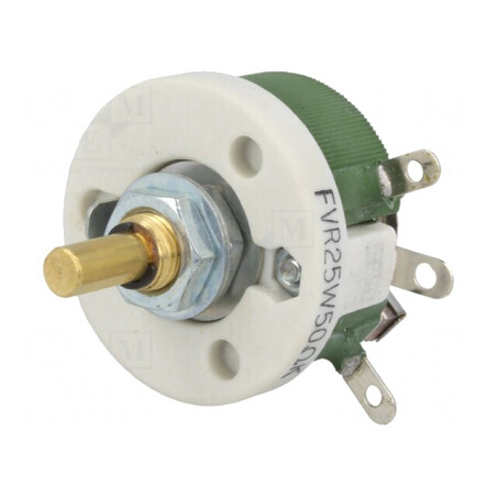 Potentiometru Axial 50Ω 25W 6mm | Electronic-mag.ro | Componente Electronice