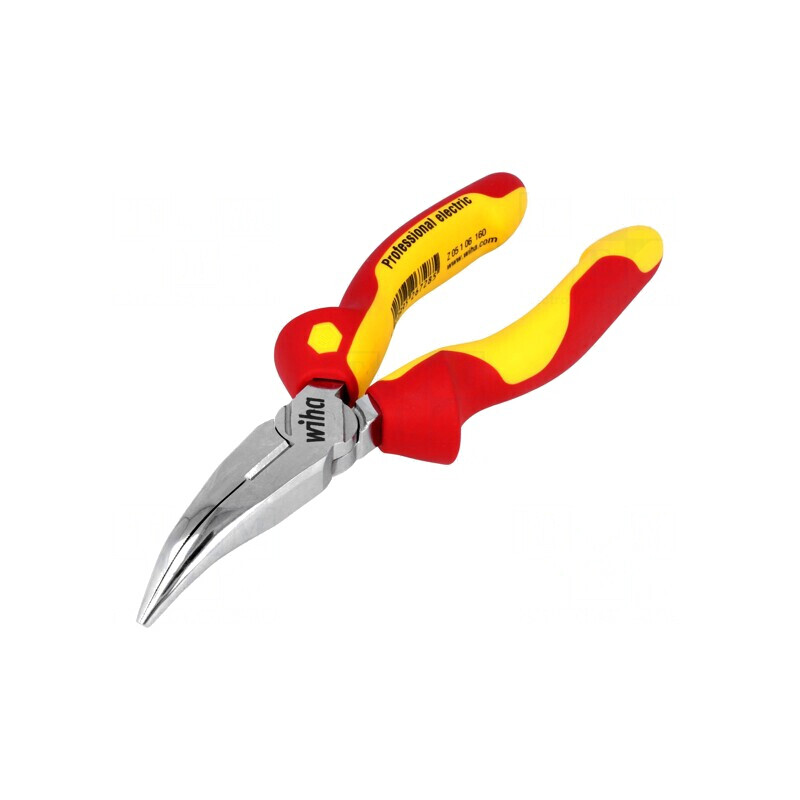 Clești Izolați Curbați Semirotunzi Oțel 160mm | Electronic-mag.ro | Componente Electronice