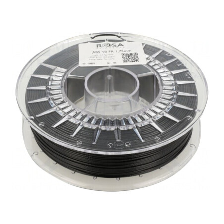 ABS Filament Negru 1.75mm 700g | Electronic-mag.ro | Componente Electronice