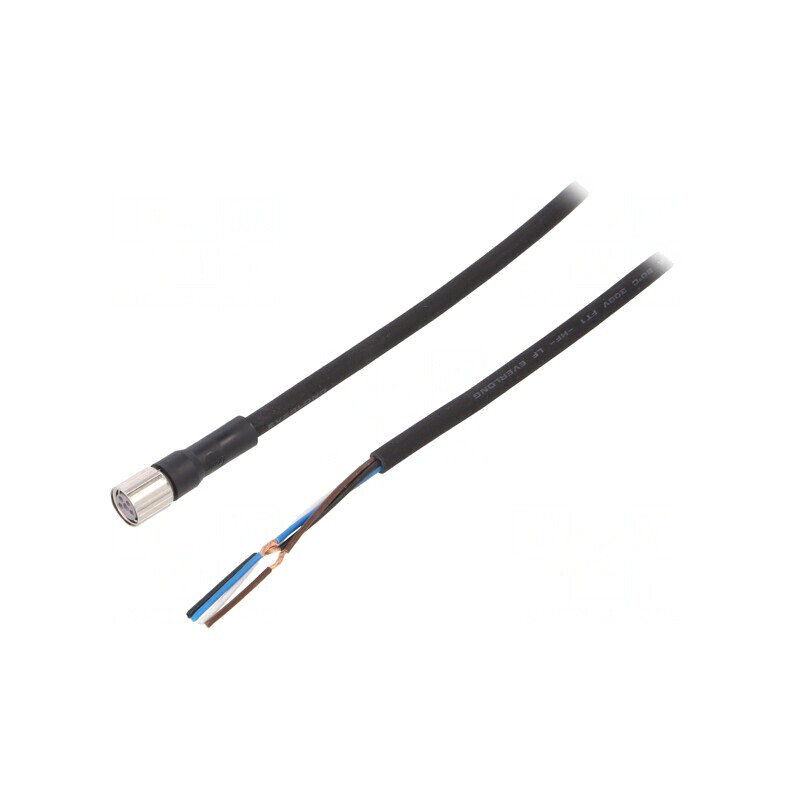Cablu Conectare M8 4 Pini 10m XS3F-M8PUR4S10M | Electronic-mag.ro | Componente Electronice