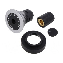 Comutator Rotativ 22mm IP65 RONTRON-R-JUWEL | Electronic-mag.ro | Componente Electronice