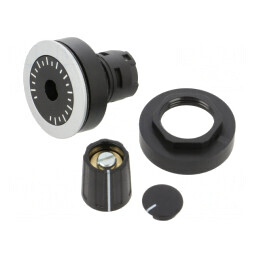 Comutator Rotativ 22mm IP65 RONTRON-R-JUWEL | Electronic-mag.ro | Componente Electronice