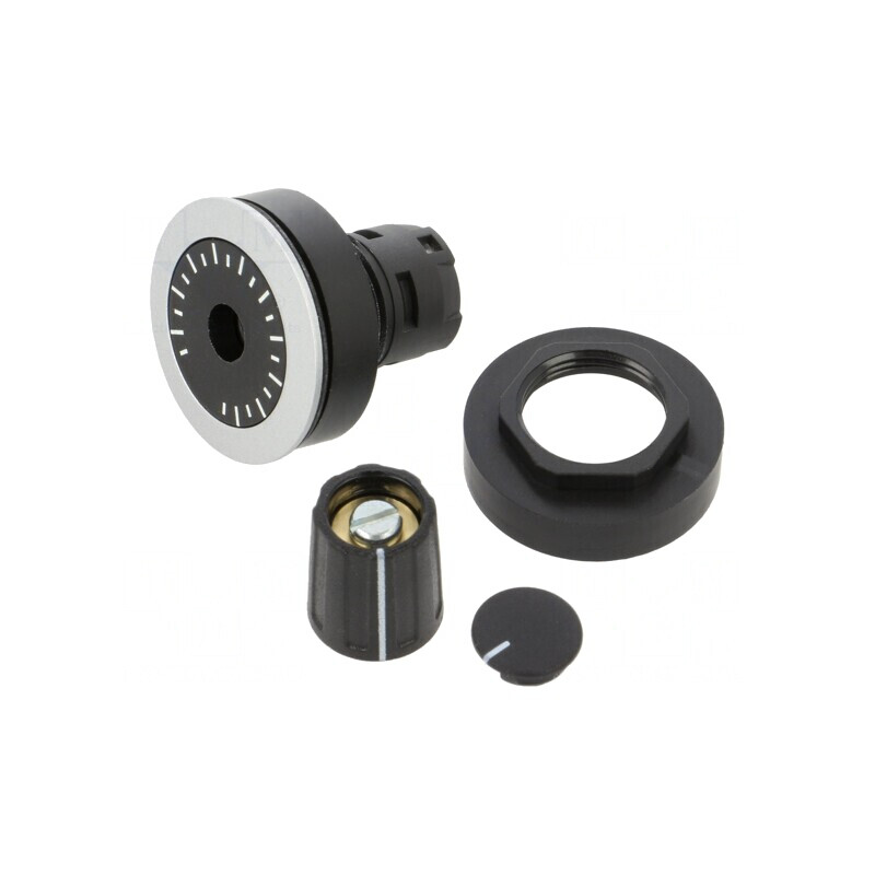 Comutator Rotativ 22mm IP65 RONTRON-R-JUWEL | Electronic-mag.ro | Componente Electronice