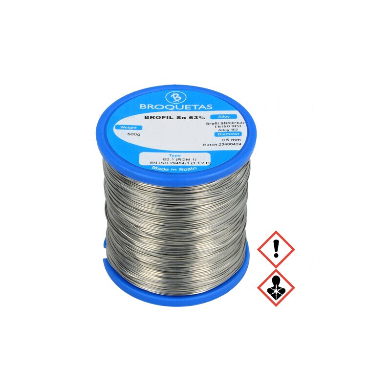 Sârmă de lipit cu plumb 0,5mm 500g 183°C BROFIL | Electronic-mag.ro | Componente Electronice Sârmă de lipit cu plumb 0,5mm 500g 183°C BROFIL | Electronic-mag.ro | Componente Electronice
