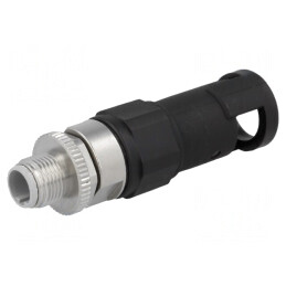 Mufă M12 4 PIN Crimpată Ethernet IP67 | Electronic-mag.ro | Componente Electronice