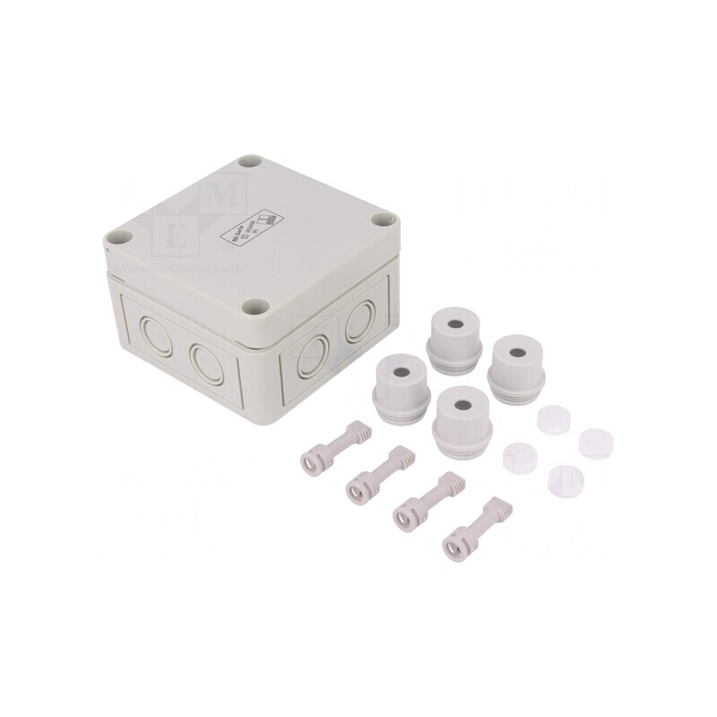 Cutie de Conexiuni Polistiren 94x94x57mm | Electronic-mag.ro | Componente Electronice
