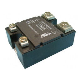 Releu Semiconductor 45A 1-Fazat 24-280VAC Ucom 3-32VDC | Electronic-mag.ro | Componente Electronice