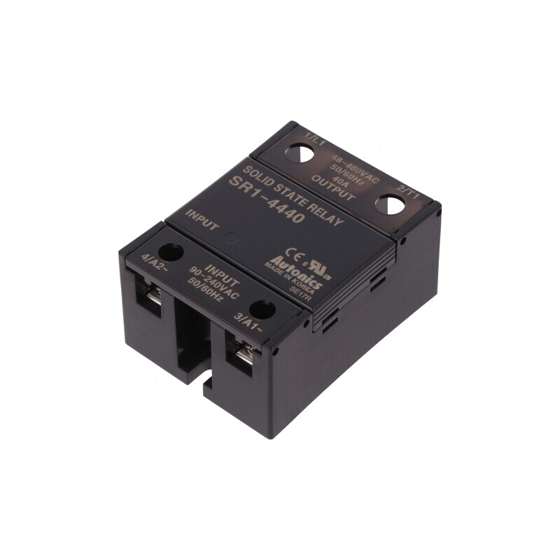 Releu semiconductor monofazat 40A 48-480VAC | Electronic-mag.ro | Componente Electronice