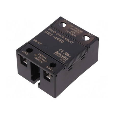Releu semiconductor monofazat 40A 48-480VAC | Electronic-mag.ro | Componente Electronice