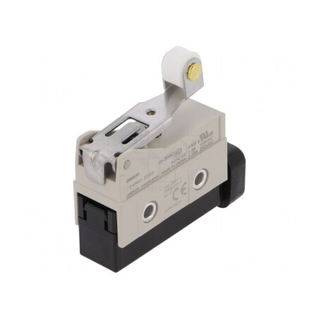 Limitator Cursă Manetă cu Rulment SPDT 10A 250VAC D4MC-2020 | Electronic-mag.ro | Componente Electronice