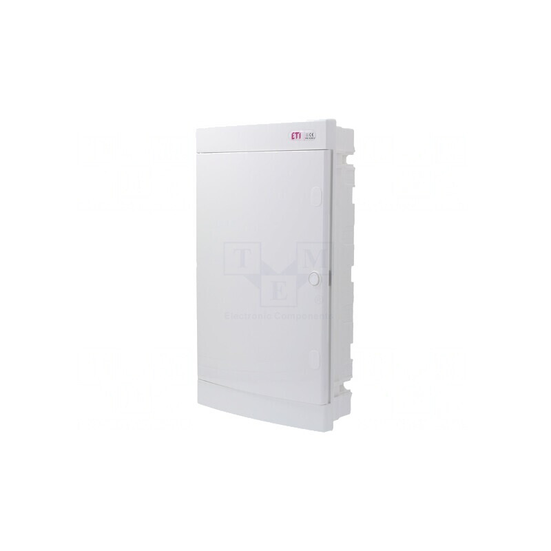 Carcasă aparatură modulară IP40 perete ABS albă | Electronic-mag.ro | Componente Electronice