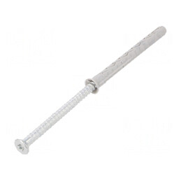 Plastic Anchor with Screw 8x80 Zinc-Plated Steel 8mm | Electronic-mag.ro | Componente Electronice