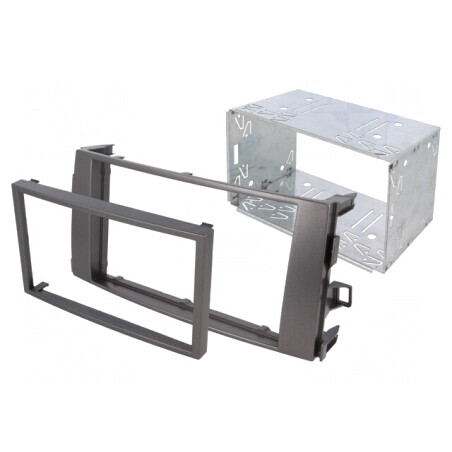 Cadru radio Toyota 2 DIN antracit | Electronic-mag.ro | Componente Electronice