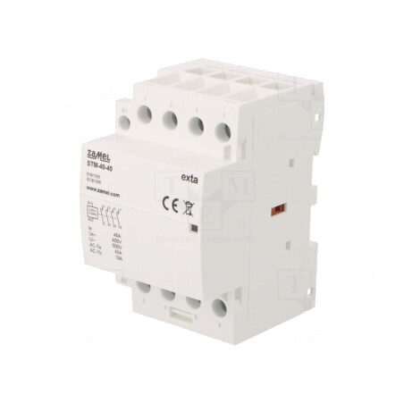 Contactor 4-Poli 40A 230VAC NO STM-40-40 | Electronic-mag.ro | Componente Electronice