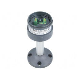 Suport Vertical Negru IP65 pentru Semnalizatoare | Electronic-mag.ro | Componente Electronice