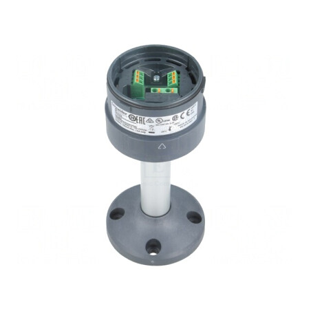 Suport Vertical Negru IP65 pentru Semnalizatoare | Electronic-mag.ro | Componente Electronice