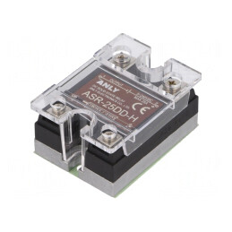 Releu: semiconductor | Ucom: 3÷32VDC | 25A | 5÷240VDC | Serie: ASR | ASR-25DD-H