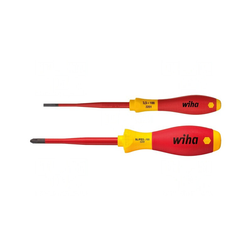 Kit Șurubelnițe Izolate 1kVAC Slim SL 3,5 și SL/PZ2 | Electronic-mag.ro | Componente Electronice