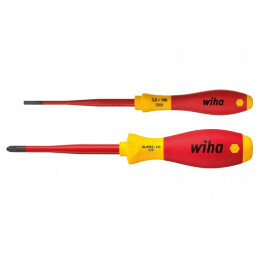 Kit Șurubelnițe Izolate 1kVAC Slim SL 3,5 și SL/PZ2 | Electronic-mag.ro | Componente Electronice