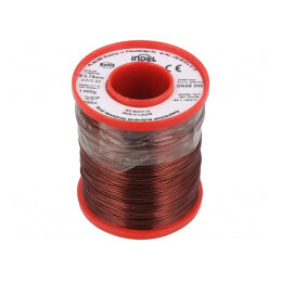 Sârmă Emailată Dublă 0,75mm 1kg Cu 65-200°C | Electronic-mag.ro | Componente Electronice