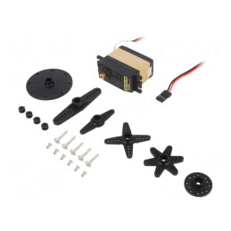 Servomecanism Digital Metalic 120° 4.8-6VDC | Electronic-mag.ro | Componente Electronice