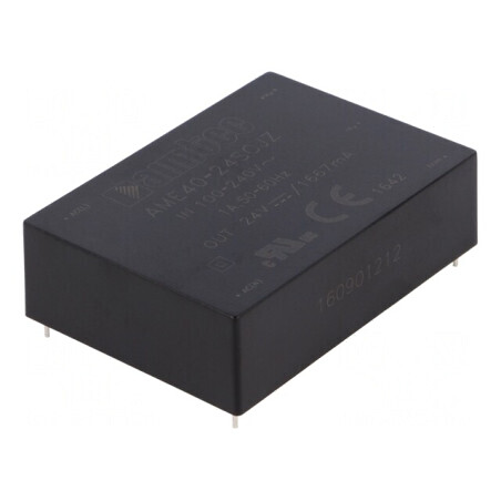 Convertor AC/DC 40W 24VDC AME40-24SCJZ | Electronic-mag.ro | Componente Electronice
