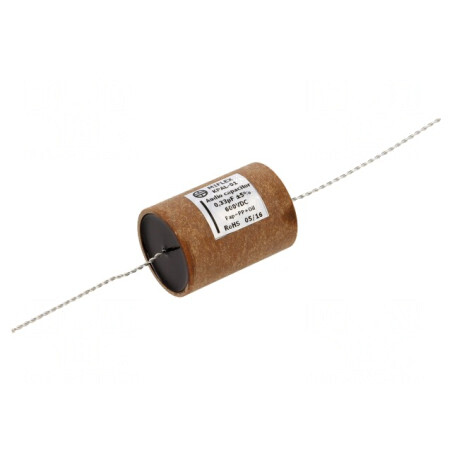 Condensator aluminiu-polipropilenă-hârtie 0,33uF 600VDC | Electronic-mag.ro | Componente Electronice