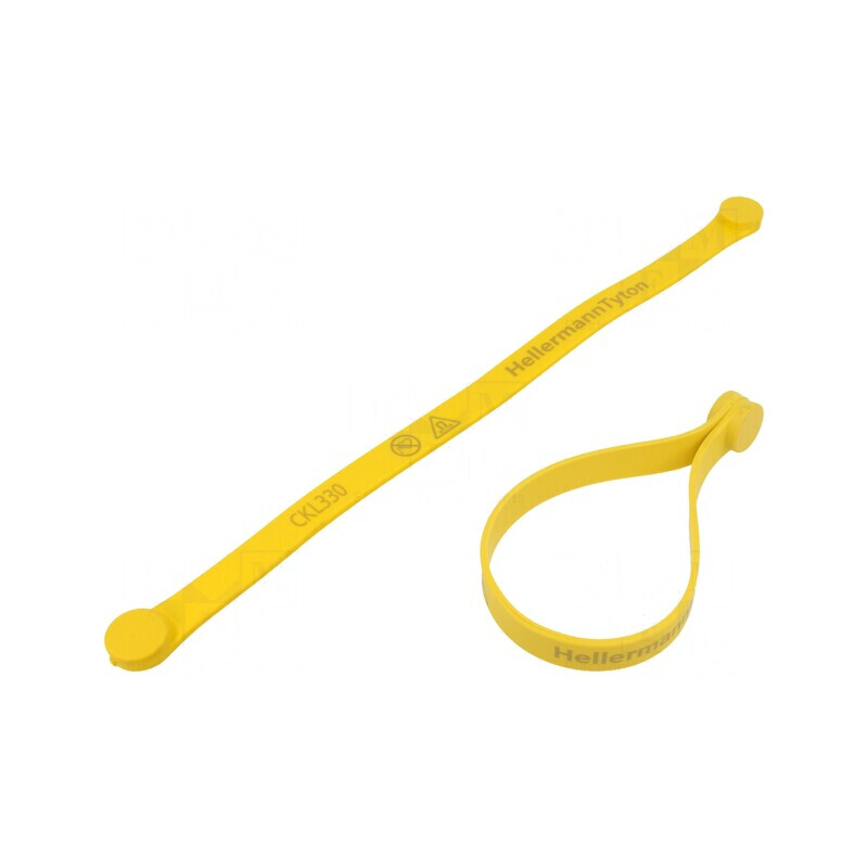 Cable Tie with Magnetic Closure 330mm x 15mm | Electronic-mag.ro | Componente Electronice