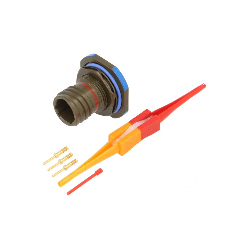 Conector Militar 9 MIL-DTL-38999 Series III Oliv | Electronic-mag.ro | Componente Electronice