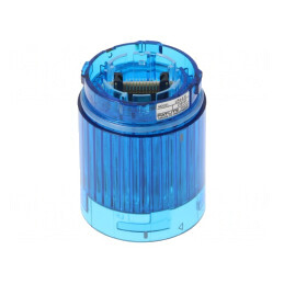 Semnalizator LED Albastru 24VDC IP65 Ø40x50mm | Electronic-mag.ro | Componente Electronice