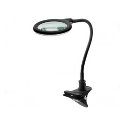 Lupă de masă cu LED 6W Ø100mm 6500K | Electronic-mag.ro | Componente Electronice