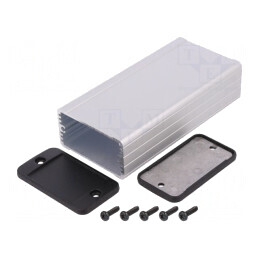 Carcasă Aluminiu Naturală 59x120x31mm | Electronic-mag.ro | Componente Electronice