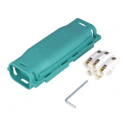 Mufă cu gel RELICON verde 146mm IPX8 | Electronic-mag.ro | Componente Electronice