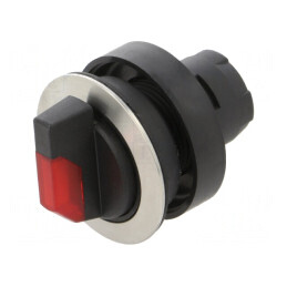 Comutator Rotativ 22mm cu 2 Poziții Stabilizate | Electronic-mag.ro | Componente Electronice